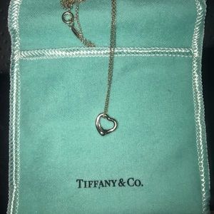 Tiffany & Co. Elsa Peretti Open Heart Pendant